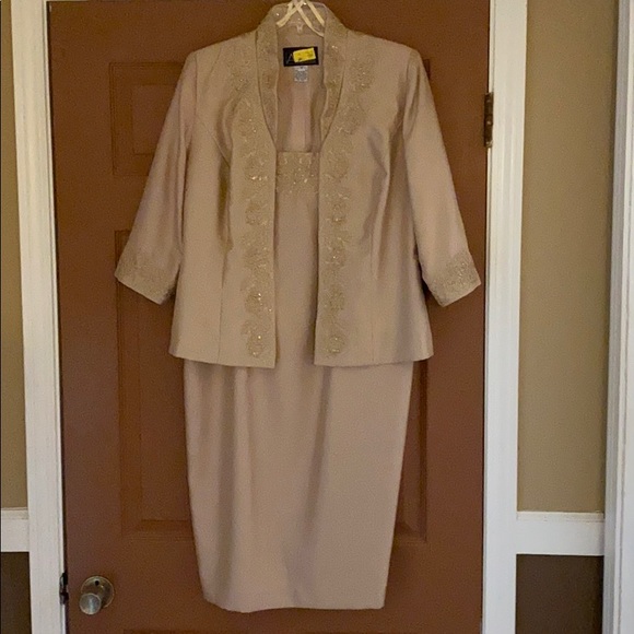 Mother of the Groom Dress by ALEX Evenings Worn 1x - Picture 2 of 2